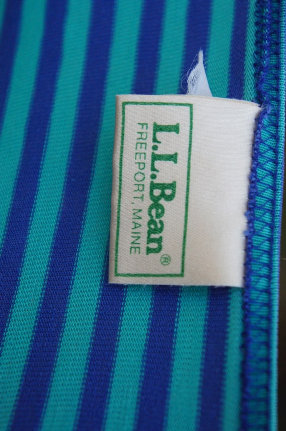 Vintage 80s-90s Striped LL Bean T-Shirt Top Nauti… - image 2