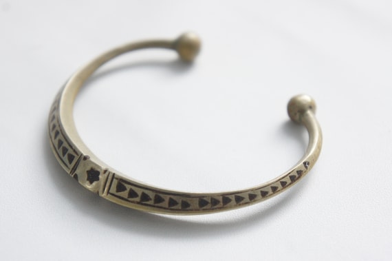 Vintage Tribal Ethnic Tuareg Moroccan Bracelet Bo… - image 2