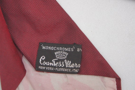 Vintage 60s Necktie By Countess Mara Retro Mid Ce… - image 10