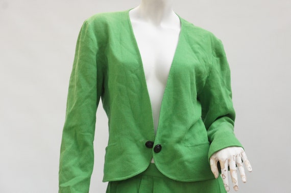 Vintage 80s Ungaro Pencil Skirt & Jacket Suit Set… - image 3