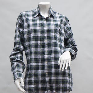 Men&#39;s Plaid Ralph Lauren Button Down Shirt Size L G Classic Fit
