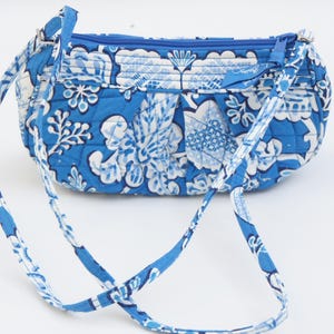 Small Vera Bradley Quilted Handbag Purse Shoulder Bag Boho Cottagecore Gift