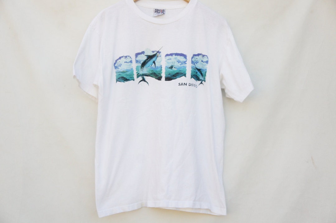 90’S San Diego beach T-SHIRTS Vintage 90's San Diego Beach Tee - L - Etsy