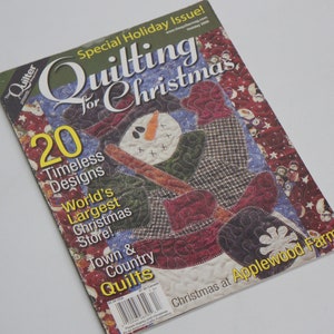 Quilting For Christmas Magazine 2006 Craft Sewing Home Diy Patterns