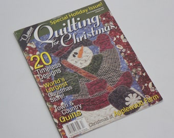 Quilting For Christmas Magazine 2006 Craft Sewing Home Diy Patterns