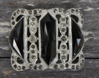 Vintage 20s-30s Art Deco Belt Buckle Costume jewelry