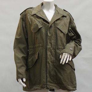 Vintage Dutch Army Jacket Parka Men&#39;s Coat Military