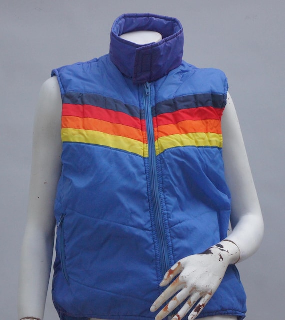 80s puffy vest hotsell