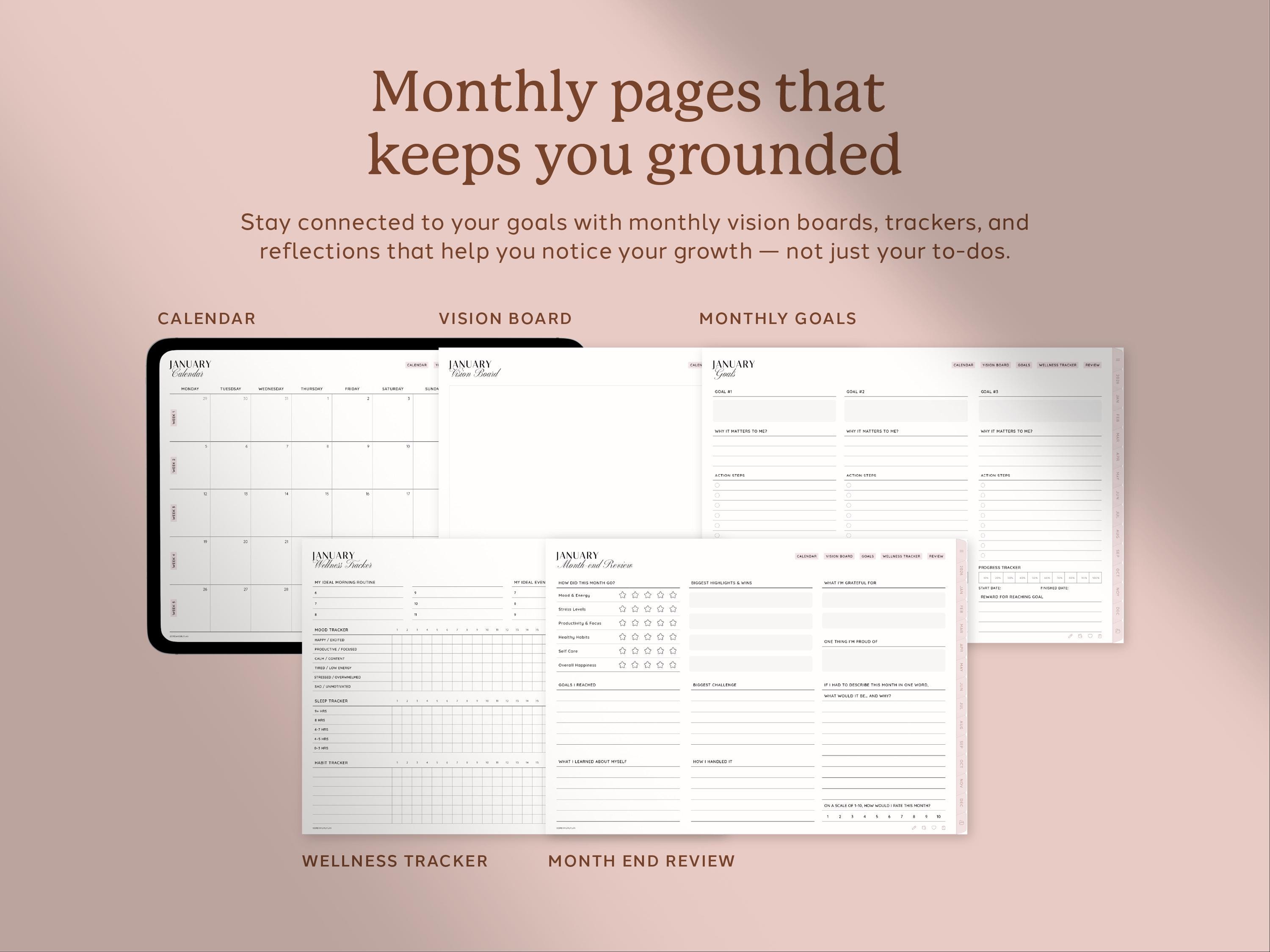 2026 ADHD Planner, 2026 Digital Planner, Goodnotes iPad Planner ...
