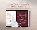 2026 2027 Digital Planner, Mid Year Planner, Daily Planner, Goodnotes Planner, Minimalist Planner, Ipad Planner, Hyperlinked Planner