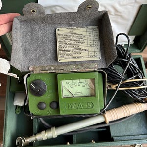 DP-5V ДП-5В ソ連軍用装備一式 ガイガーカウンター 放射線測定器 Geiger counter dp 5 - Etsy 日本