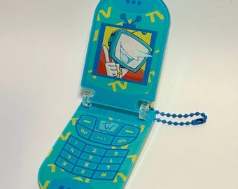spamtenna matching flip phone charm - Tenna