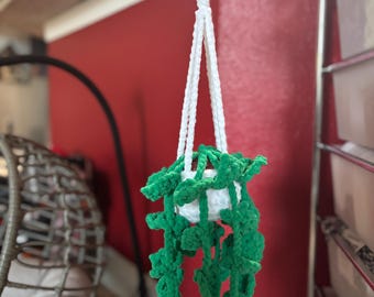 Crochet Monstera House Plant