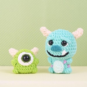 Crochet Monster Patterns, Amigurumi Monsters, Amigurumi Patterns, Quirky Crochet Monster Pattern Pack, Crochet Monsters, Crochet Patterns
