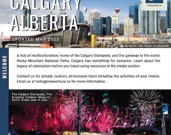Calgary, Alberta: digitale reisgids en interactieve kaart