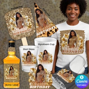 Party Bundle,Styrofoam Cup Sticker Template, Shot Glass Template, Party Shirt Design, Birthday Sticker Design,foam Cup,Birthday Treat Bundle