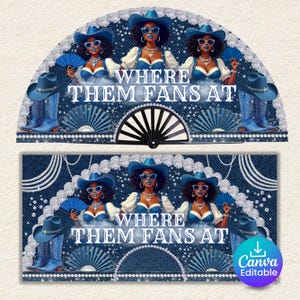Clack FanTemplate, Where Them Fans At Clack Fan,Denim Sublimation Fan Template,Where Dem Fans At,Folding Fan Template,Blank Clack Fan Design
