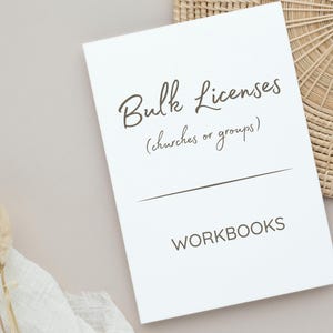 Arbeitsbuch Lizenzen für Kirchen & Gruppen | Christliche druckbare Ressourcen für Kleinkinder und PreK | LDS | Sonntagsschulaktivitäten