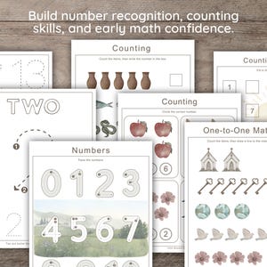 Toddler Bible workbook with spiral binding and aesthetic clutter-free layout. Features 5 Bible story activities, handwriting practice, and interactive dry erase learning, making it a perfect quiet time resource.