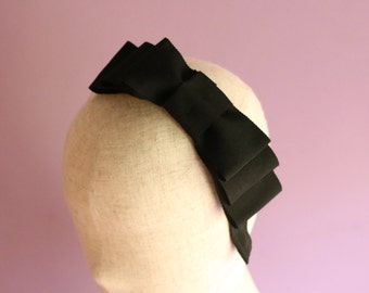 Tripled Ribbon Headband