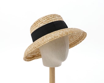 Paper Braid Sheer Fedora Hat