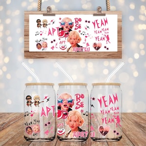 kpop Rose Blk Pnk apt4 libbey glass wrap