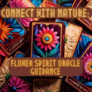 Conéctese con la naturaleza: guía del oráculo del espíritu de las flores