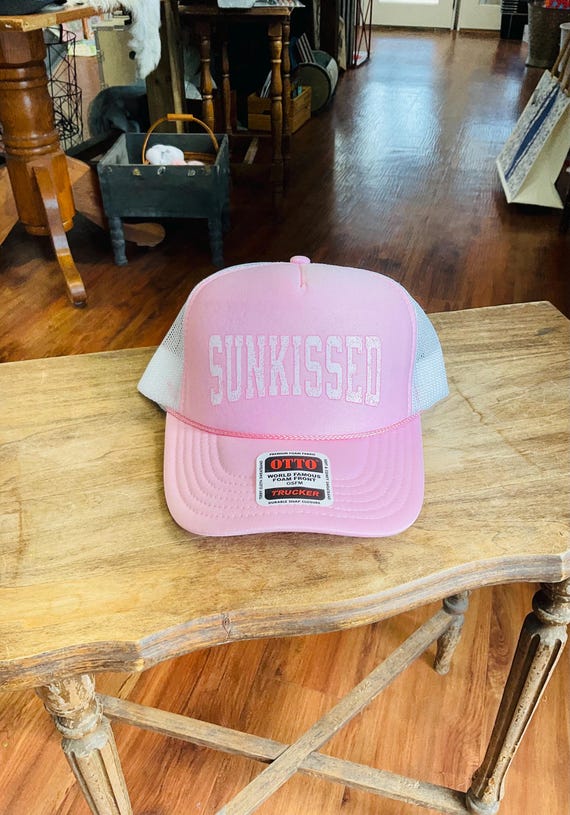 OTTO cream sun-kissed Truckers cap with SnapBack Sunkissed Otto Trucker Cap – K main image 2