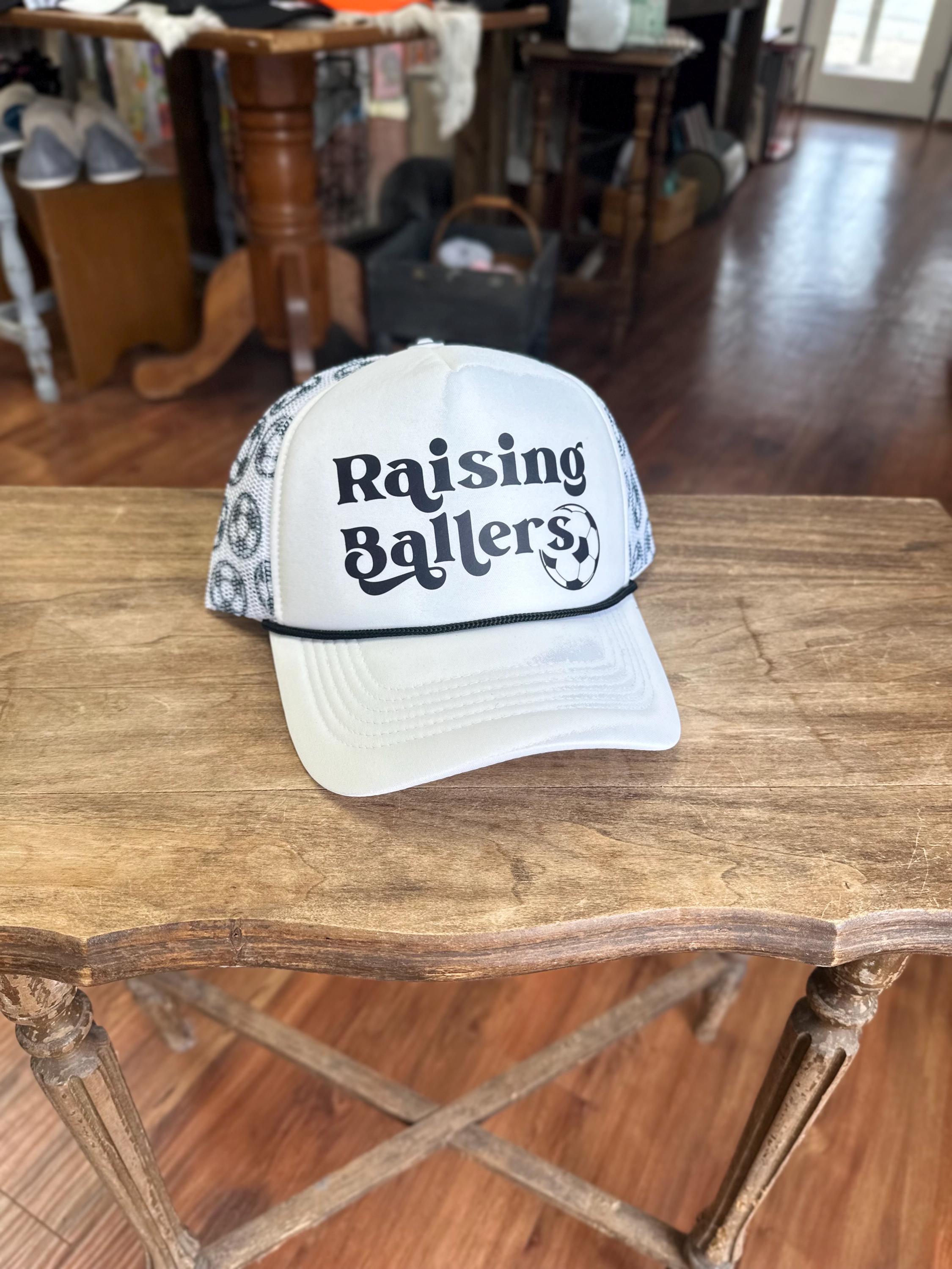 Raising Ballers Soccer Trucker Hat