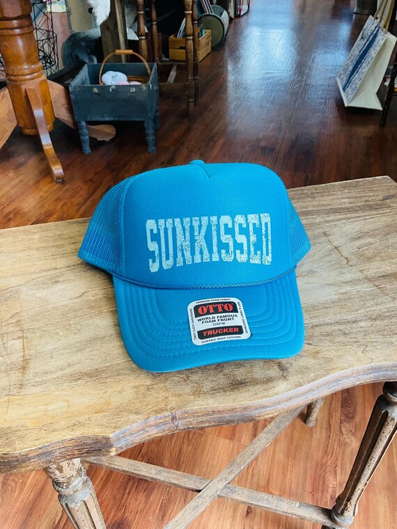 OTTO cream sun-kissed Truckers cap with SnapBack Sunkissed Otto Trucker Cap – K main image 4