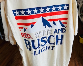 Red White and Busch Light Tshirt
