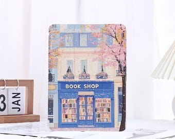 The Book Shop iPad Case with Pencil Holder for iPad 11/10/9 Gen iPad Air 8/6/5/ 13" 11" 10.9" 10.5" iPad Pro 12.9" iPad Mini 6/7 Cover 2026