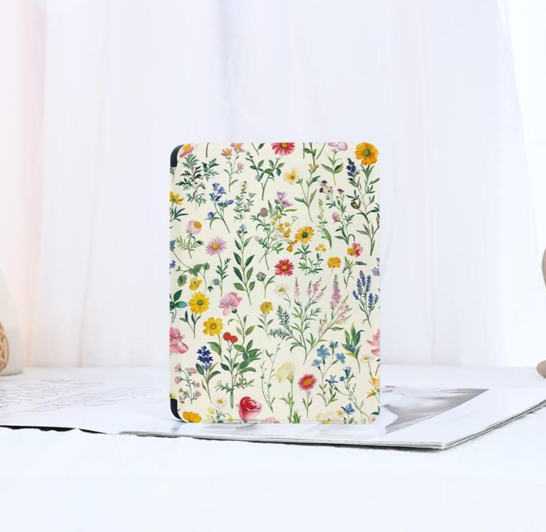 Plant Flowers Kindle Case Kindle 11/12th Paperwhite 7/10/12th ...