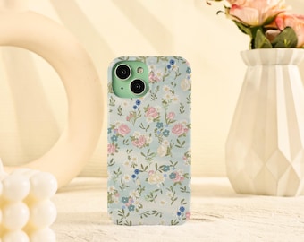 Funda para iPhone con diseño de flores sencillas, resistente y suave, para iPhone Air 17, 16, 15, 14, 13, 12, 11 Pro Max, 16e, 15, 14 Plus, mini, iPhone X, XS, XR, SE