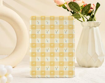 Yellow Checkerboard Kindle Case Kindle Paperwhite Case Kindle 12th/10th/11th Case Paperwhite 1/2/3/4/5 Kindle Cover Kobo Clara Case