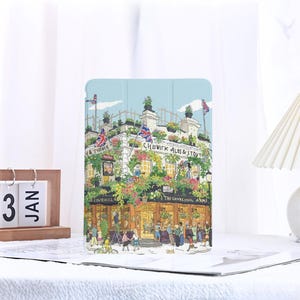 The Shop iPad Case with Pencil Holder for iPad 11/10/9 Gen iPad Air 6/5/4 13&quot; 11&quot; 10.9&quot; 10.5&quot; iPad Pro 12.9&quot; iPad Mini 6/7 Cover