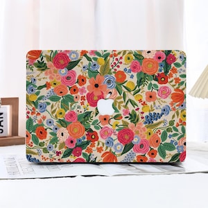 Colorful Artistic Flowers MacBook Case Macbook Air Case Macbook Pro Case Macbook Air 15/13/11 Macbook Pro 13/14/15/16 2020-2024 Laptop Case