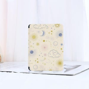 Moon Sun Clouds Kindle Case Paperwhite 1/2/3/4/5, Kindle Paperwhite 11th Case, Kindle Case 7&quot; Colorsoft 2024 Case, Kindle 2019/2022