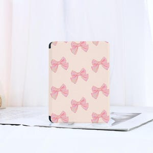 Pink Bow Printing Kindle Case Kindle Paperwhite Case Kindle 12th/10th/11th Case Paperwhite 1/2/3/4/5 Case Kindle Paperwhite Cover