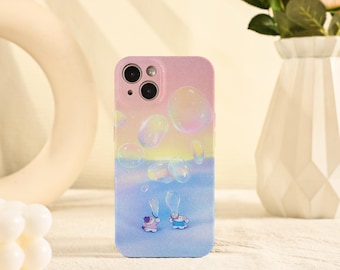Funda para teléfono con diseño de dibujos animados, colorida y adorable, para iPhone Air, iPhone 17, 16, 15, 14, 13, 12, 11, iPhone Pro/Pro Max, iPhone Mini, XR, XS Max.