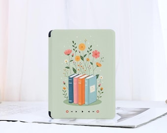 Book Flower Player Kindle Case Kindle Paperwhite 1/2/3/4/5, Kindle Paperwhite 11th Case Kindle Case 7" Colorsoft 2024 Case Kindle 2019/2022