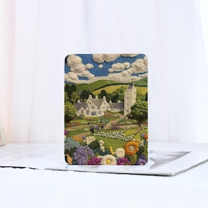 Haft Druk Etui Kindle Paperwhite 1/2/3/4/5 Kindle Paperwhite 12th/11th/10th Etui Etui Kindle 7" Colorsoft 2024Etui Kindle2019/2022