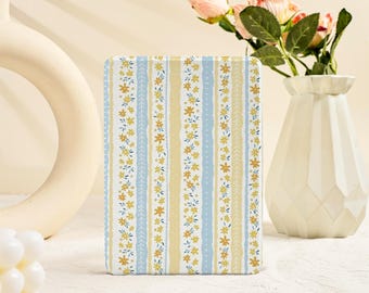 Funda para Kindle con rayas amarillas y margaritas Funda para Kindle Paperwhite Funda para Kindle de 12.ª/10.ª/11.ª generación Funda para Kindle Paperwhite de 1.ª/2.ª/3.ª/4.ª/5.ª generación Funda para Kindle Paperwhite y Kobo Clara