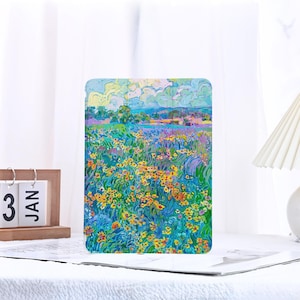 Oil Painting Field iPad Case iPad Air Case iPad Pro Case iPad 7/8/9 Case iPad 11/10 Gen iPad Pro 2022/2024/2025 iPad Pro 11 12.9 inch