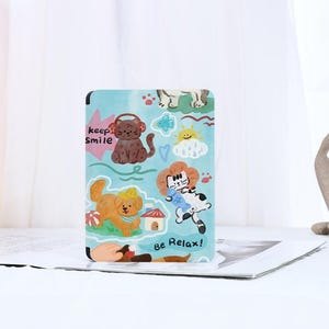 Cute Cat Dog Kindle Case Kindle Paperwhite Case Kindle 12th/10th/11th Case Paperwhite 1/2/3/4/5 Case Kindle Paperwhite Cover