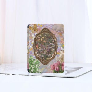 Romantic Mirror Kindle Case Kindle Scribe with Hand Strap for Paperwhite 12th/11th/10th Case Kindle 6&#39;&#39;/6.8&#39;&#39;/7&quot; Case Kindle 2022 2024