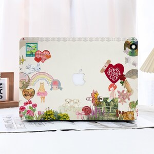 Cute Cartoon Ledger MacBook Case Macbook Air Case Macbook Pro Case Macbook Air 15/13/11 Macbook Pro 13/14/15/16 2020-2024 Laptop Case