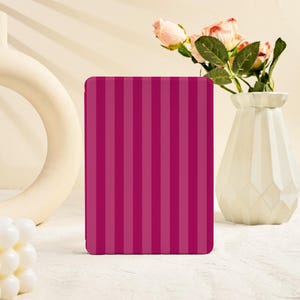 Berry Punch Stripe Kindle-skal Kindle Paperwhite-skal Kindle 12:e/10:e/11:e fodral Paperwhite 1/2/3/4/5 Kindle Paperwhite Kobo Clara-skal