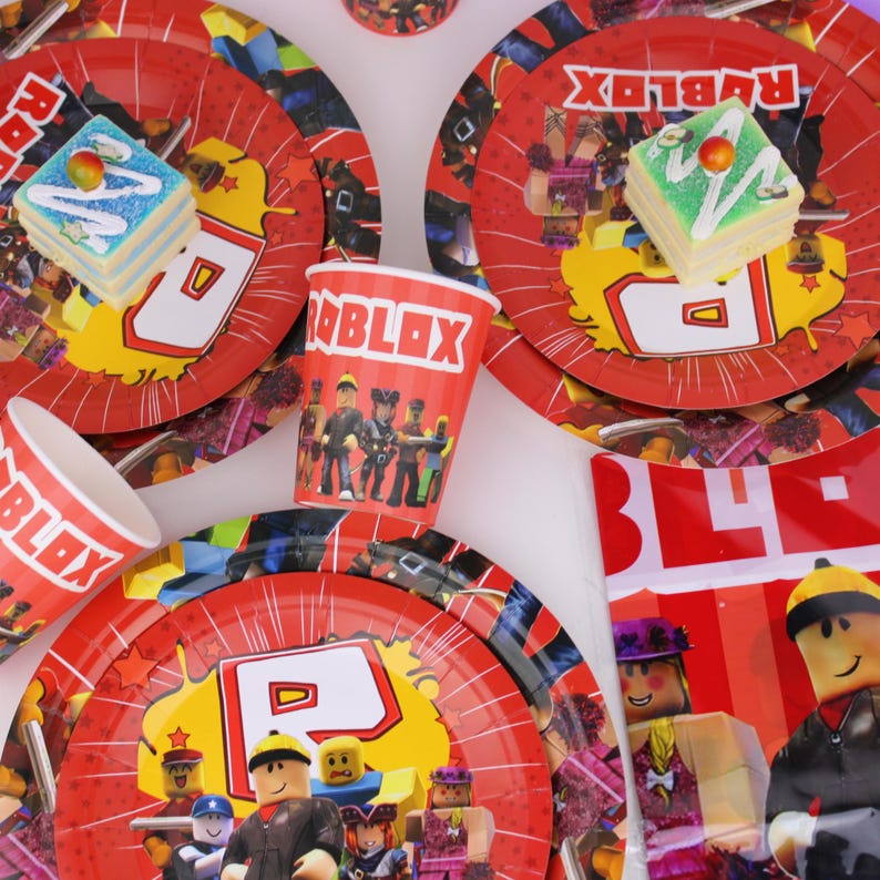 Roblox Party Gear: Plates & Napkins Guide