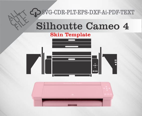 Silhoutte Cameo 4 Skin Vector Templete File Skin Die Cut Layout